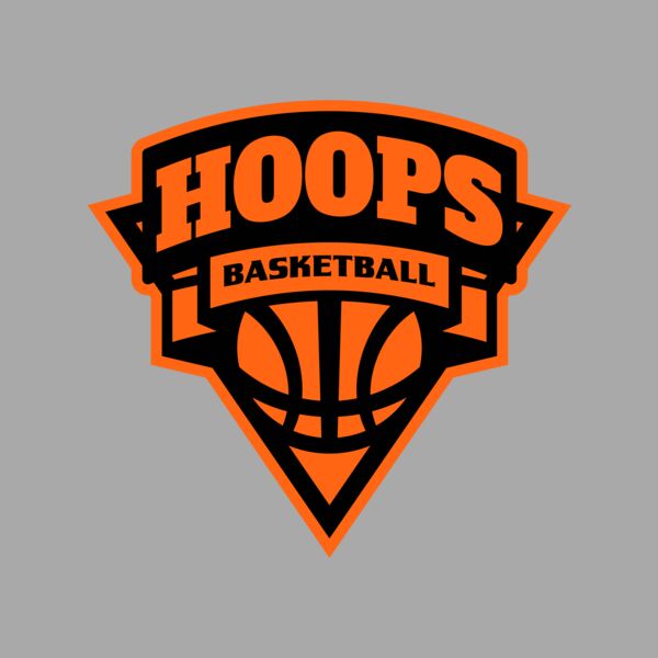 Hoops Basketball logo template 02 Thumbnail