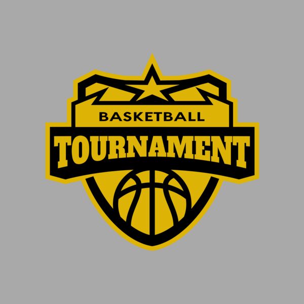 Tournament Basketball logo template 02 Thumbnail
