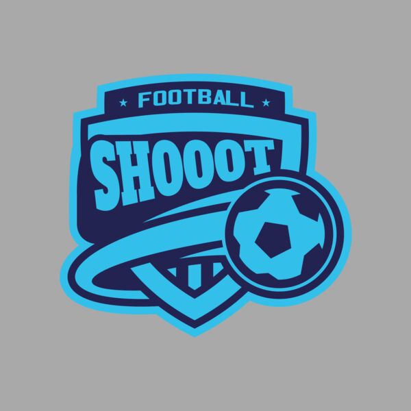 Shoot Football logo template Thumbnail