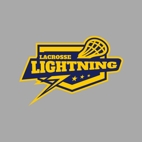 Lightning Lacrosse Logo Template Thumbnail