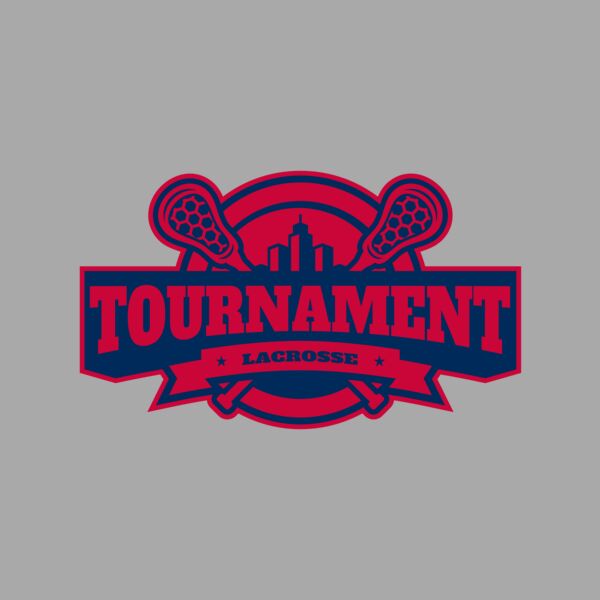 Tournament Lacrosse Logo Template Thumbnail
