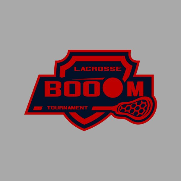 Boom Tournament Lacrosse Logo Template Thumbnail