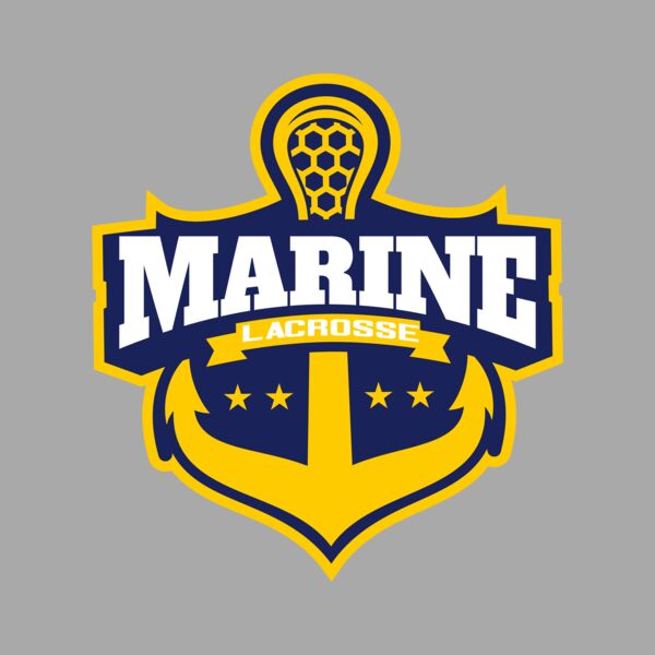 Marine Lacrosse Logo Template Thumbnail