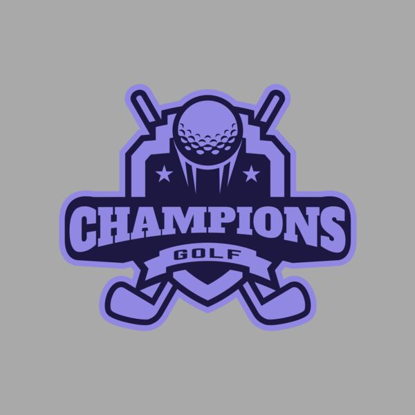 Champions Golf logo template Thumbnail