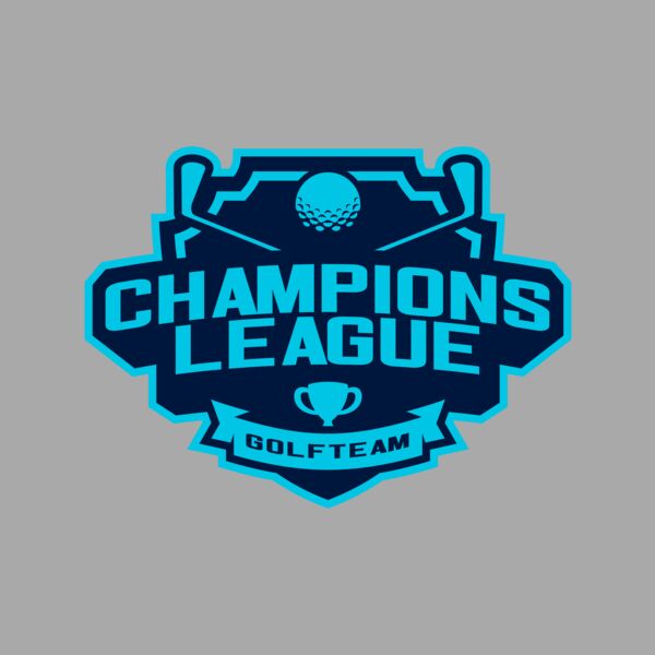 Champions League Golf Team logo template Thumbnail