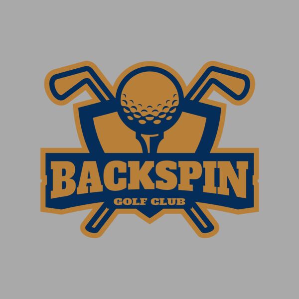 Backspin Golf Club logo template Thumbnail