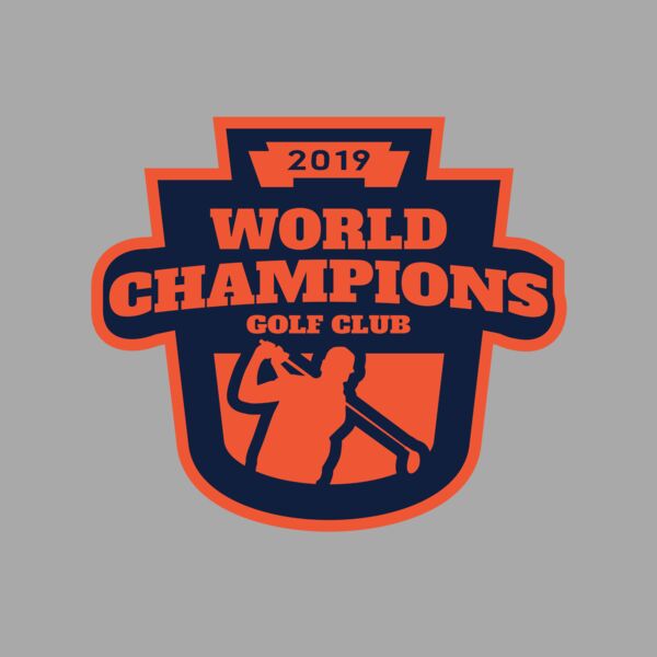 World Champions Golf club logo template Thumbnail