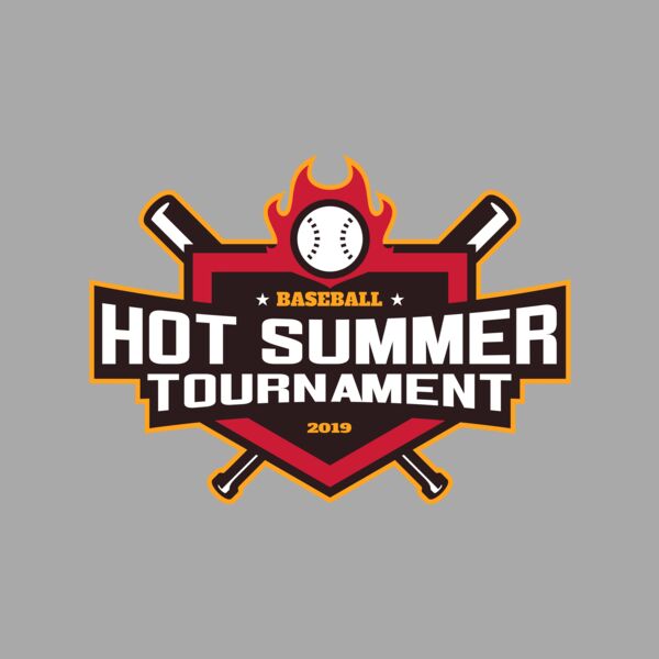 Hot Summer Tournament Baseball logo 01 Thumbnail
