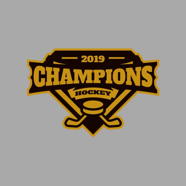 Champions Hockey logo template Thumbnail