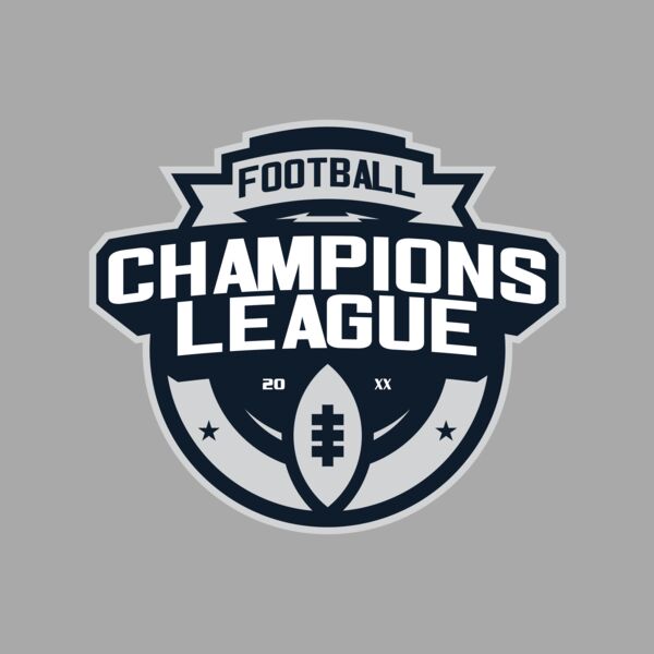Champions League Football logo template Thumbnail