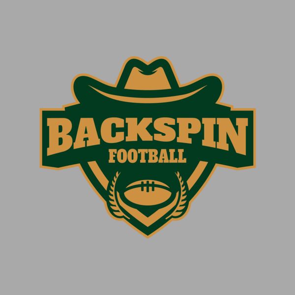 Backspin Football logo template Thumbnail
