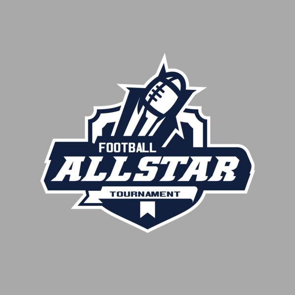 Allstar Tournament Football logo template Thumbnail