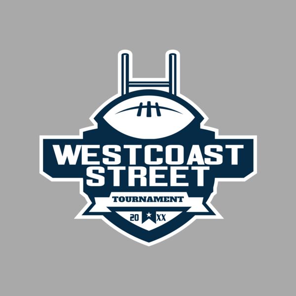 West Coast Street Tournament logo template Thumbnail