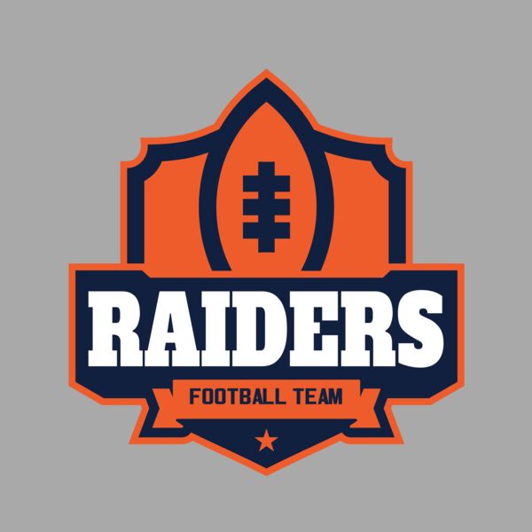 Raiders Football Team logo template Thumbnail