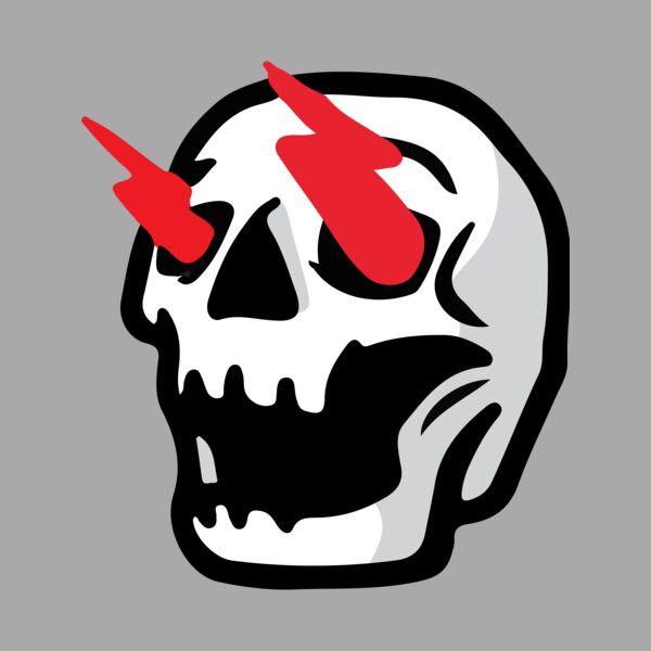 Elements Skull logo template Thumbnail