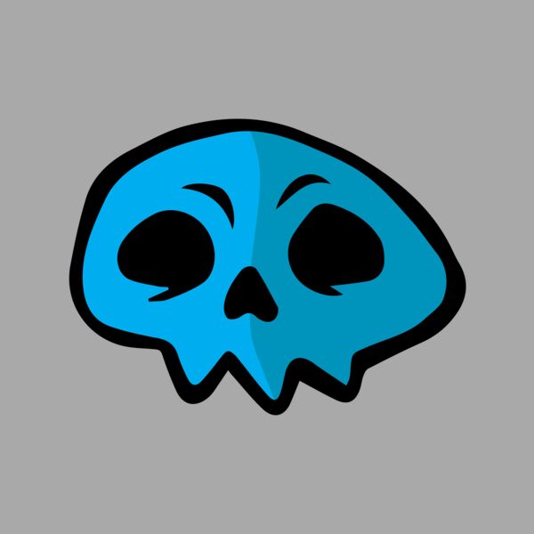 Elements Skull logo template 02 Thumbnail