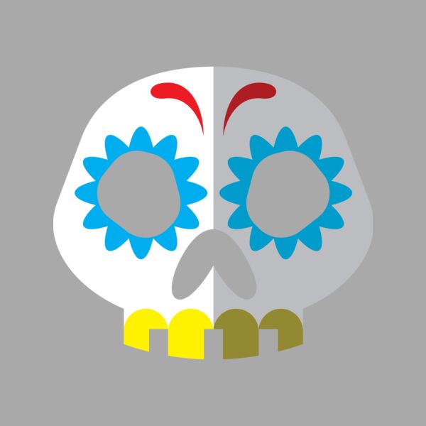 Elements Skull logo template 06 Thumbnail