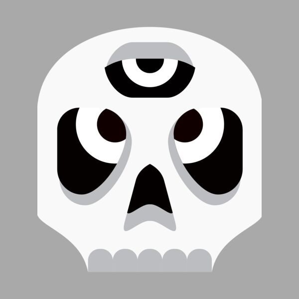 Elements Skulls logo template 18 Thumbnail