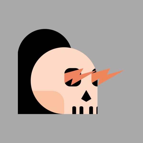 Elements Skulls logo template 22 Thumbnail