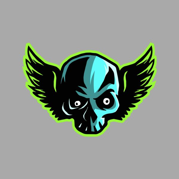 Elements Skulls logo template 180 Thumbnail