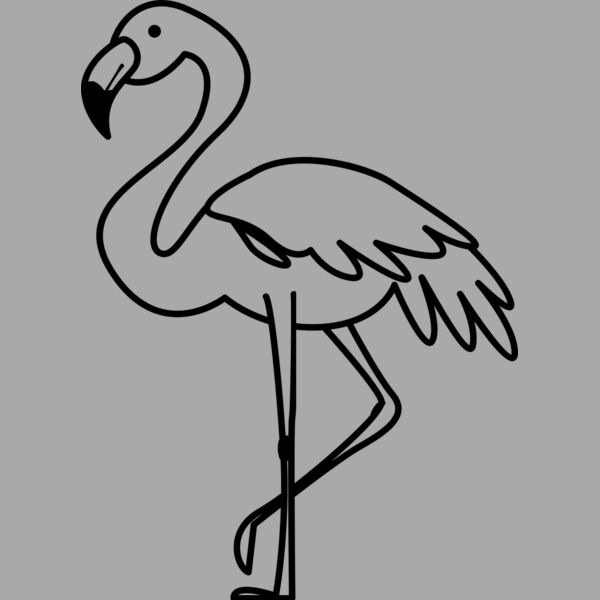 Flamingo   Clipart 3 Thumbnail