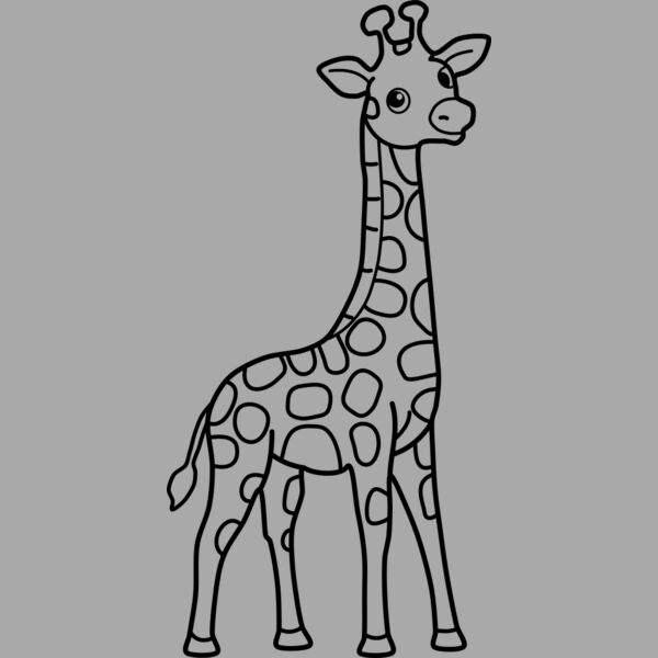 Giraffe   Clipart 3 Thumbnail