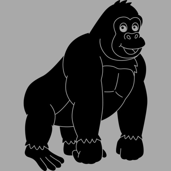 Gorilla   Clipart 1 Thumbnail