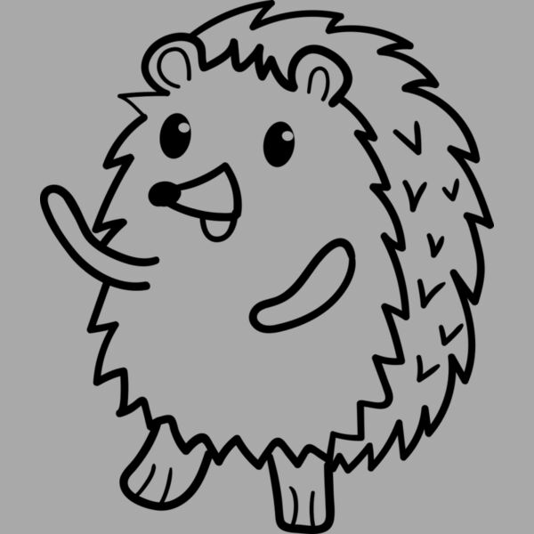 Hedgehog   Clipart 3 Thumbnail