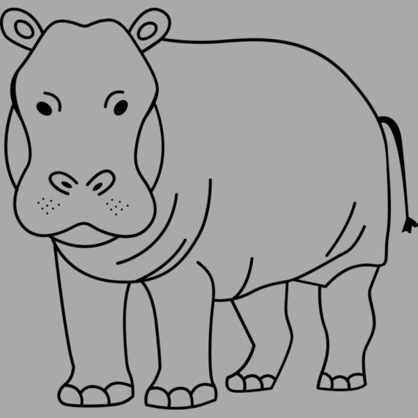 Hippopotamus   Clipart 2 Thumbnail
