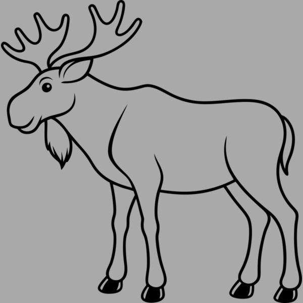 Moose   Clipart 3 Thumbnail