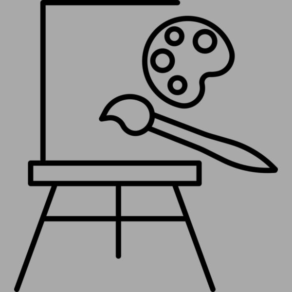 Art Tools and Studio Easel Thumbnail