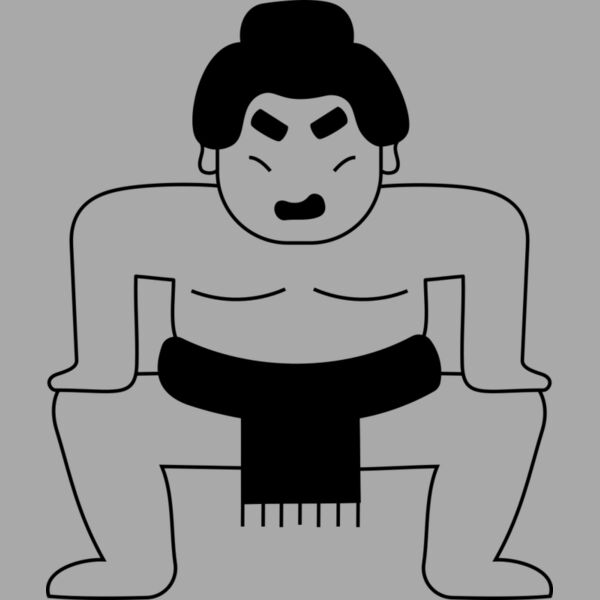 Sumo Wrestler Art Thumbnail