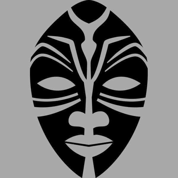 Maori Tribal Mask Thumbnail
