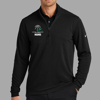 Upper Basketball - Textured 1/2 Zip Cover Up Thumbnail