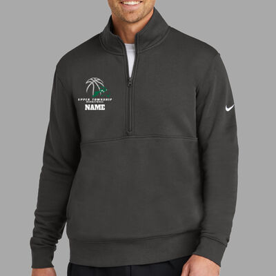 Upper Basketball - Club Fleece Sleeve Swoosh 1/2 Zip Thumbnail