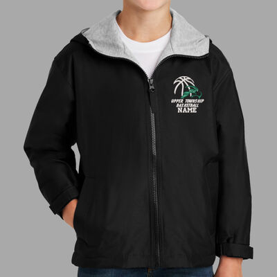 Upper Basketball Embroidered Jacket - Youth Team Jacket Thumbnail