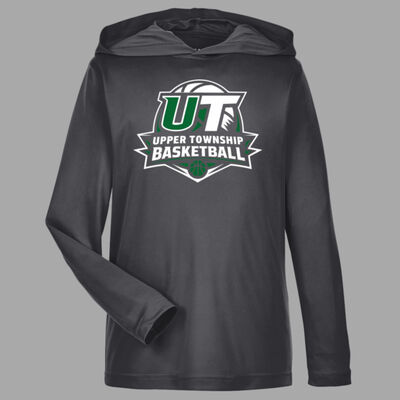 Upper Basketball - Youth Zone Performance Hooded T-Shirt Thumbnail