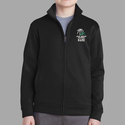 Embroidered - Youth Sport Wick ® Fleece Full Zip Jacket Thumbnail
