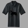 Heavyweight Cotton Pique Polo with Pocket Thumbnail