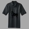 Heavyweight Cotton Pique Polo with Pocket Thumbnail