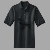 Heavyweight Cotton Pique Polo with Pocket Thumbnail