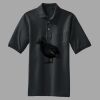 Heavyweight Cotton Pique Polo with Pocket Thumbnail