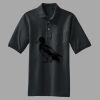 Heavyweight Cotton Pique Polo with Pocket Thumbnail