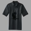 Heavyweight Cotton Pique Polo with Pocket Thumbnail
