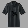 Heavyweight Cotton Pique Polo with Pocket Thumbnail