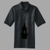 Heavyweight Cotton Pique Polo with Pocket Thumbnail