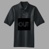 Heavyweight Cotton Pique Polo with Pocket Thumbnail