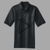 Heavyweight Cotton Pique Polo with Pocket Thumbnail
