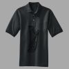 Heavyweight Cotton Pique Polo with Pocket Thumbnail