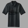 Heavyweight Cotton Pique Polo with Pocket Thumbnail